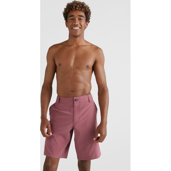 Foto van O'Neill Shorts Men HYBRID CHINO SHORTS Nocturne 30 - Nocturne 50% Polyester, 42% Recycled Polyester (Repreve), 8% Elastane Chino 4