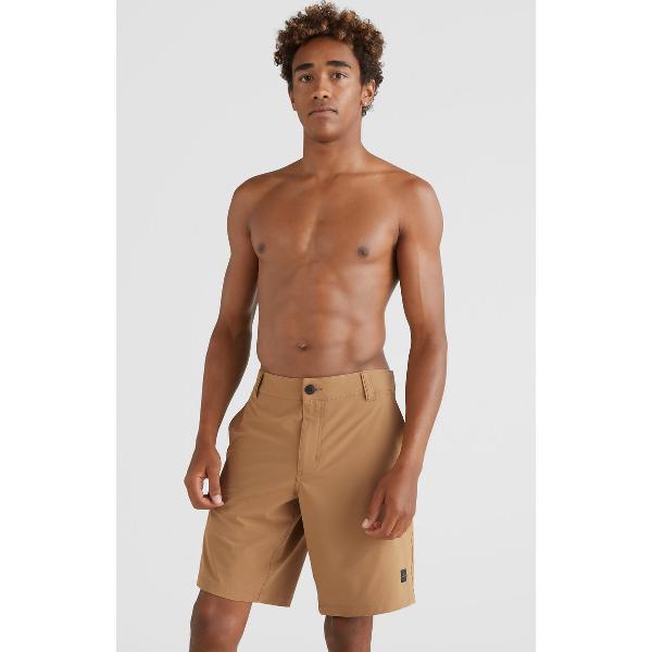 Foto van O'Neill Shorts Men HYBRID CHINO SHORTS Toasted Coconut 28 - Toasted Coconut 50% Polyester, 42% Recycled Polyester (Repreve), 8% Elastane Chino 4