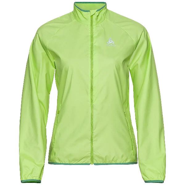 Foto van Odlo Essential Light hardloopjack groen dames