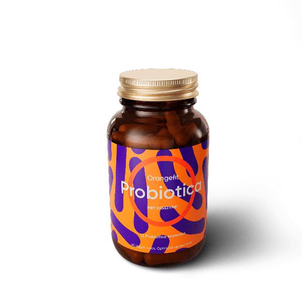 Foto van Orangefit Probiotica 60 capsules