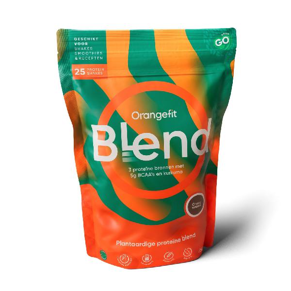 Foto van Orangefit Protein Blend eiwitshakes 750 gram Vanille