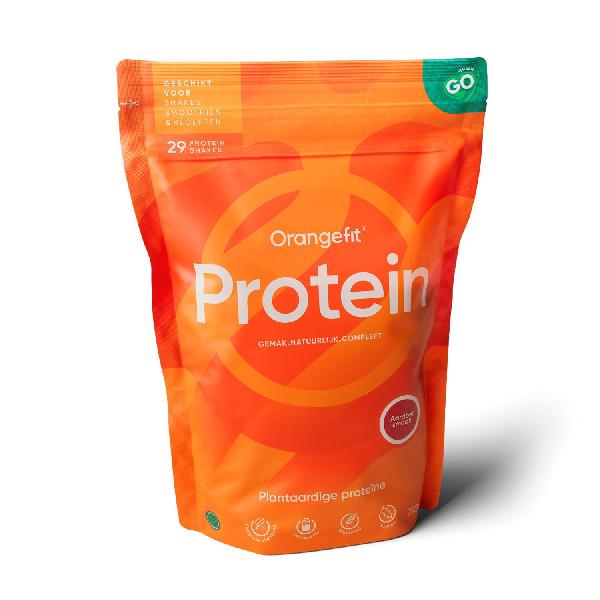 Foto van Orangefit Protein eiwitshakes 750 gram Chocolade