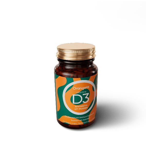 Foto van Orangefit Vitamine D3 90 capsules