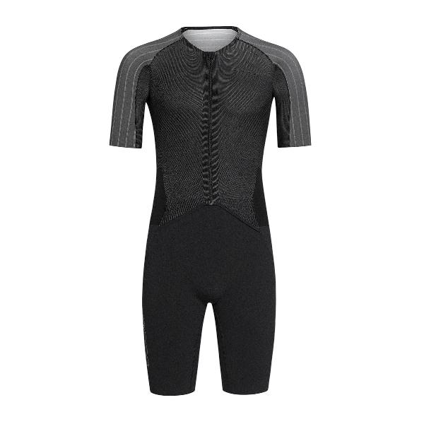 Foto van Orca Apex Dream Kona V2 trisuit korte mouw heren zwart/zilver