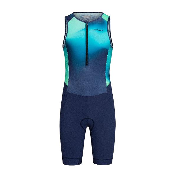 Foto van Orca Athlex Race Suit V2 mouwloos heren blauw/groen