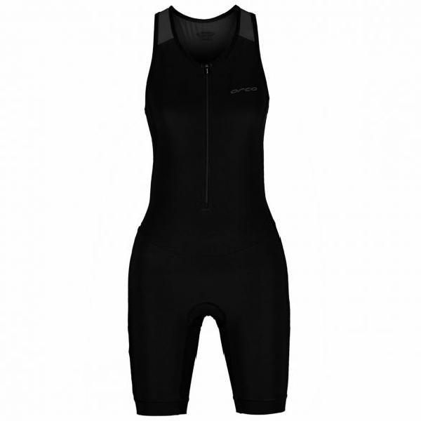 Foto van Orca Athlex race trisuit mouwloos zwart/wit dames L