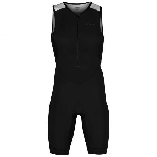 Foto van Orca Athlex race trisuit mouwloos zwart/wit heren L