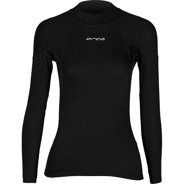 Foto van Orca Base Layer Neopreen Shirt Met Lange Mouwen Dames Zwart M
