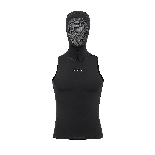 Foto van Orca Heartseeker vest with hood zwart unisex