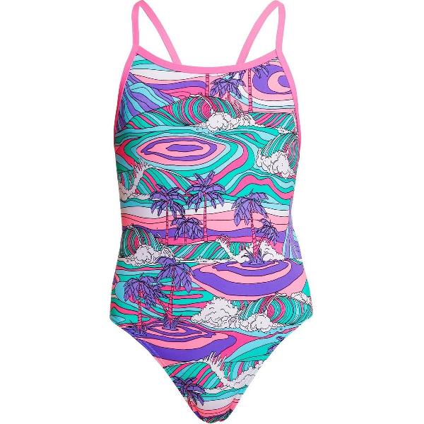 Foto van Palm Cove Single strap one piece - Meisjes | Funkita