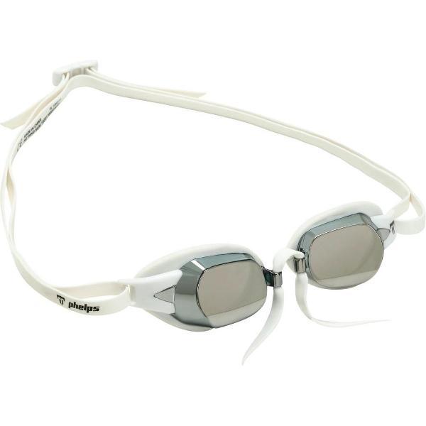 Foto van Phelps Chronos - Zwembril - Volwassenen - Mirrored Lens - Wit