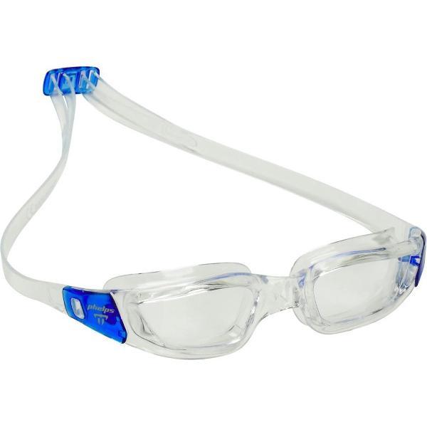 Foto van Phelps Tiburon - Zwembril - Volwassenen - Clear Lens - Transparant/Blauw