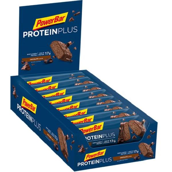 Foto van Powerbar Protein plus 30% bar chocolade 15 x 55 gram