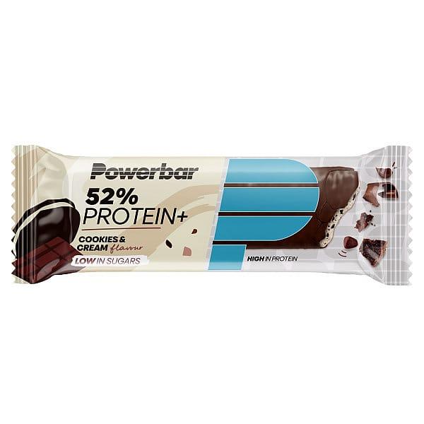 Foto van Powerbar Protein plus 52% bar Cookies & Cream 20x50 gram