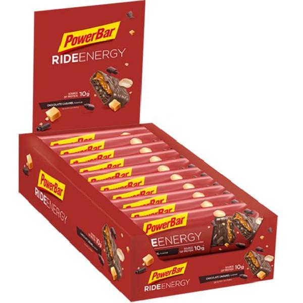 Foto van Powerbar Ride energy bar chocolade caramel 18 x 55 gram