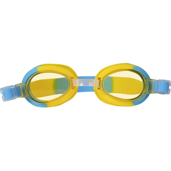 Foto van Procean Zwembril kids / blauw-geel/ ronde glazen