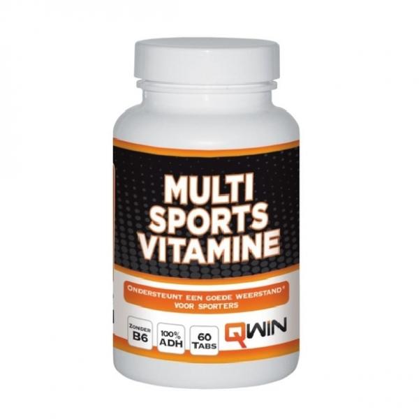 Foto van QWIN Multi Sports Vitamine 60 tabs