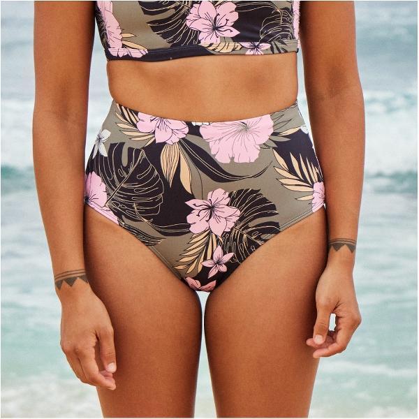 Foto van Roxy Dames Pro The Up Surge High Waist Bikinibroekje -