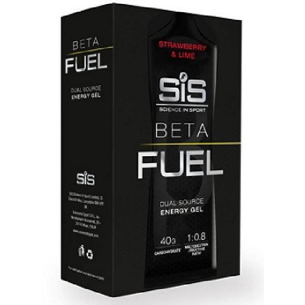 Foto van SIS Beta Fuel Aardbei Limoen energiegel 6 stuks