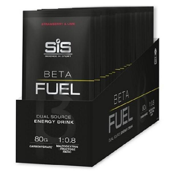 Foto van SIS Beta Fuel Aardbei Limoen energydrink sachet 15 stuks