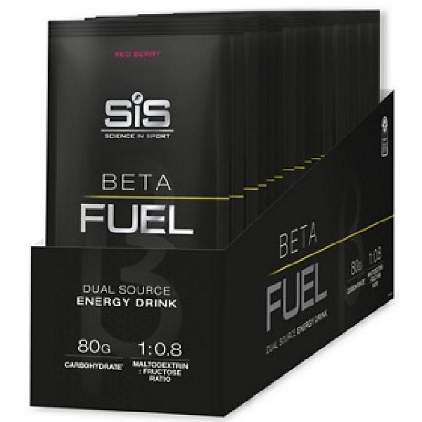Foto van SIS Beta Fuel Rode Bes energydrink sachet 15 stuks