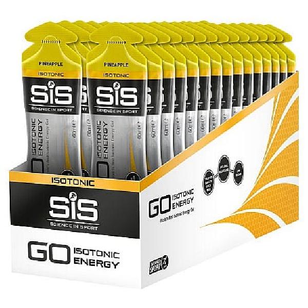 Foto van SIS GO Isotonic energiegel Ananas 30 stuks