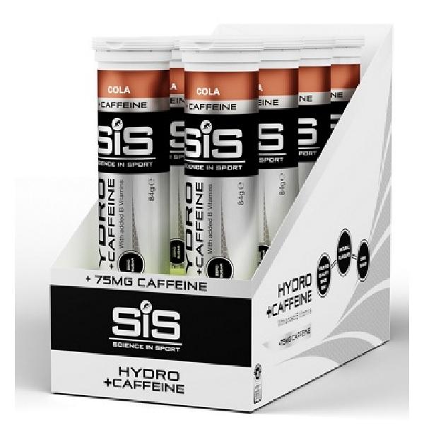 Foto van SIS Go Hydro sportdrank cola + cafeïne 8 x 20 tabletten