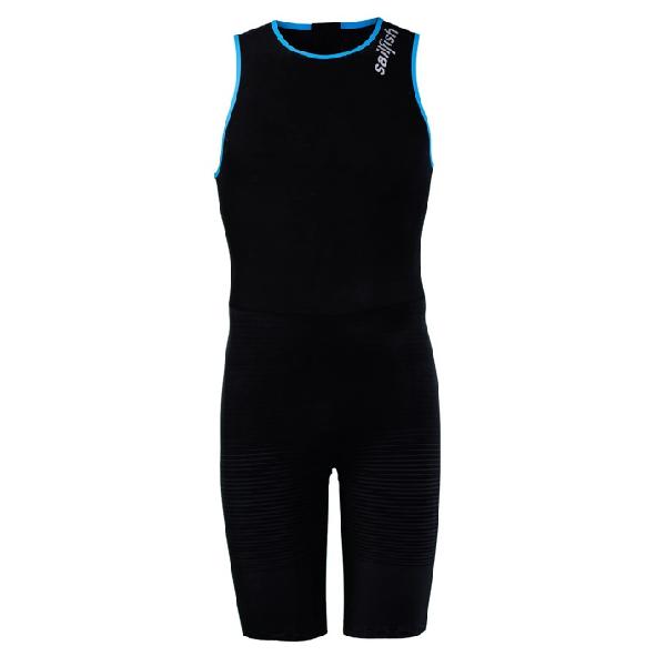 Foto van Sailfish Trisuit Pro 2 mouwloos zwart heren S