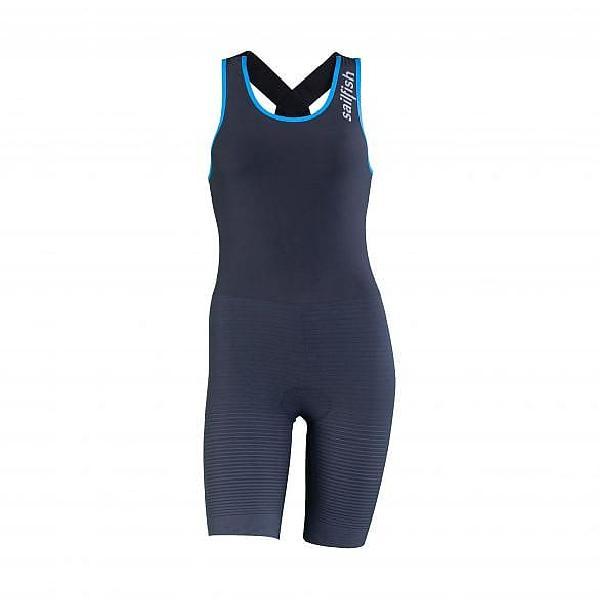 Foto van Sailfish Trisuit pro mouwloos antraciet dames