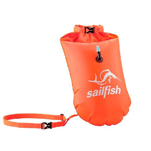 Foto van Sailfish outdoor swimming buoy oranje