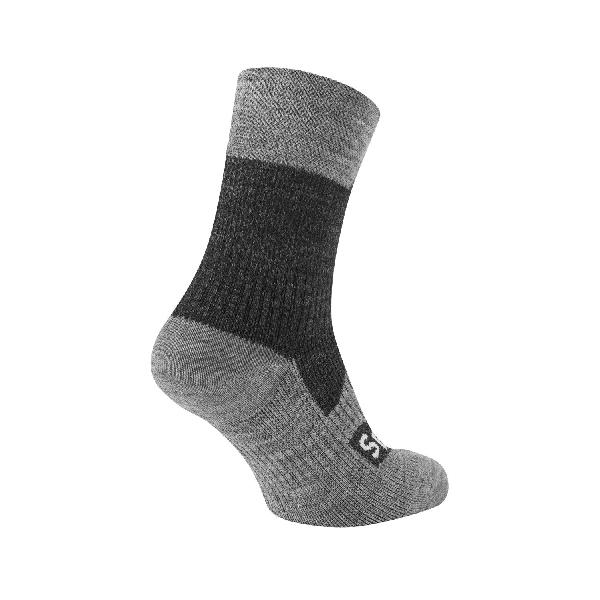 Foto van SealSkinz Bircham waterpoof mid lenght sock black XL