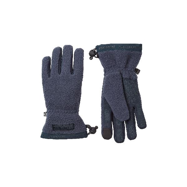 Foto van SealSkinz Hoveton waterproof sherpa fleece navy unisex