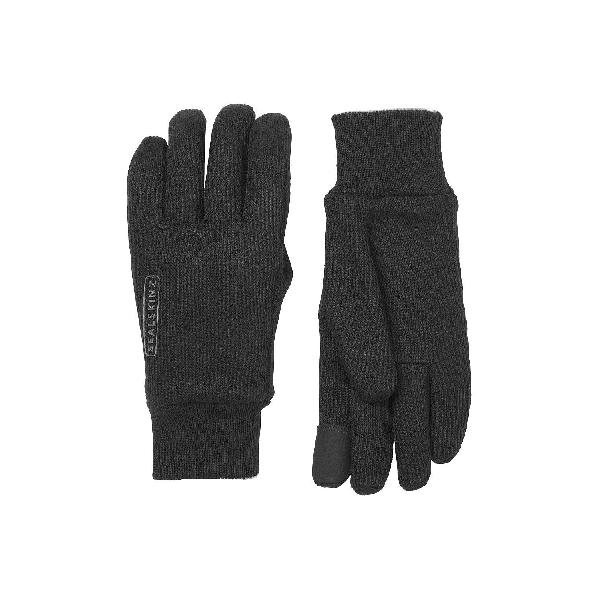 Foto van SealSkinz Necton windproof all weather knitted glove black unisex