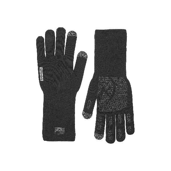 Foto van SealSkinz Skeyton waterproof all weather ultra grip knitted fietshandschoen black unisex