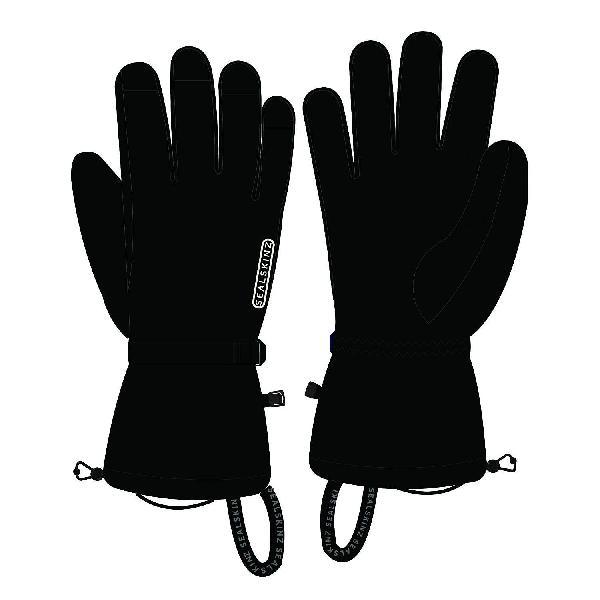 Foto van SealSkinz hunstanton waterproof thermal ski handschoen black heren