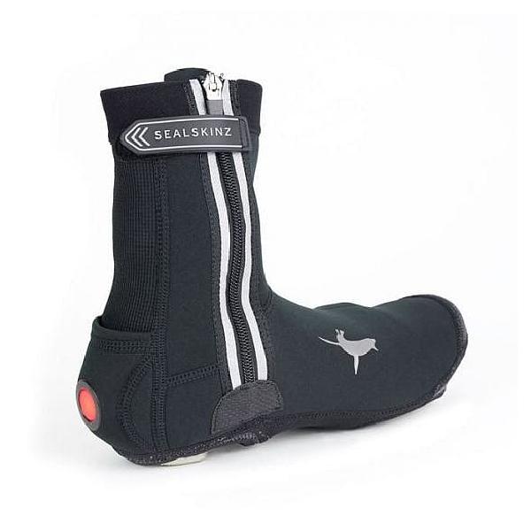 Foto van Sealskinz All weather LED fiets overschoen zwart