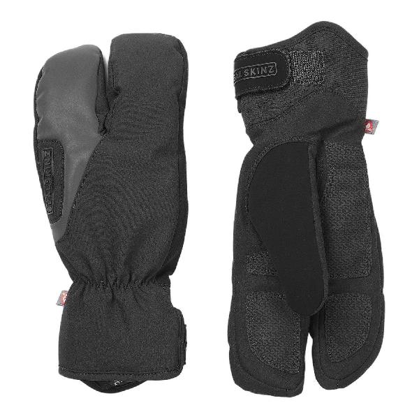 Foto van Sealskinz Barwick fietshandschoenen zwart unisex