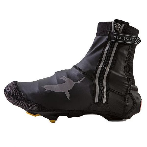 Foto van Sealskinz Lightweight open sole halo overschoen zwart