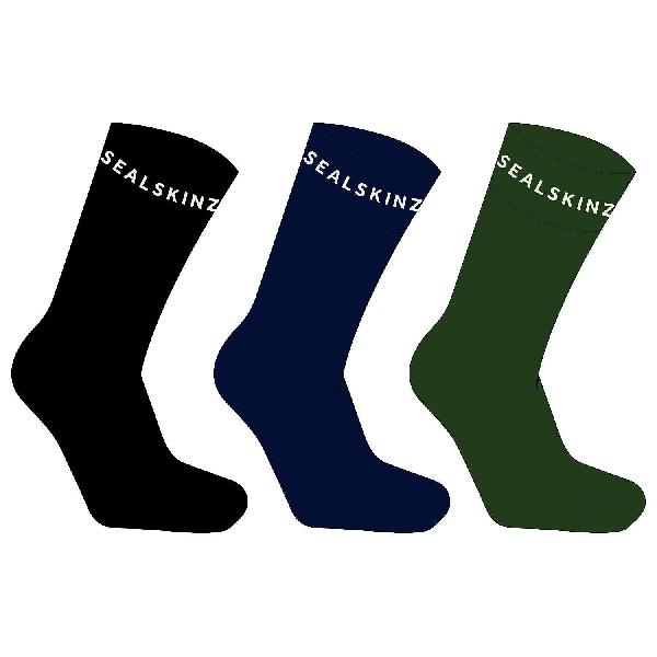 Foto van Sealskinz Suffield Solo Merino fietssok 3pack