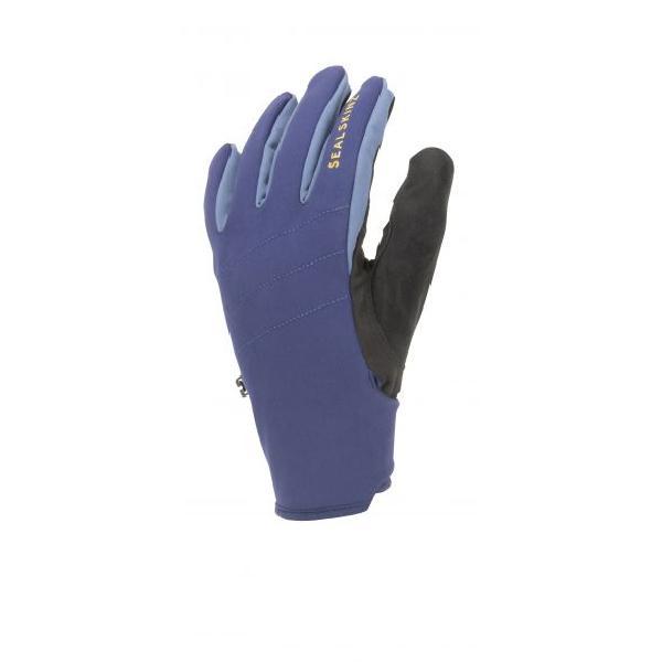 Foto van Sealskinz Waterproof all weather handschoenen blauw XL