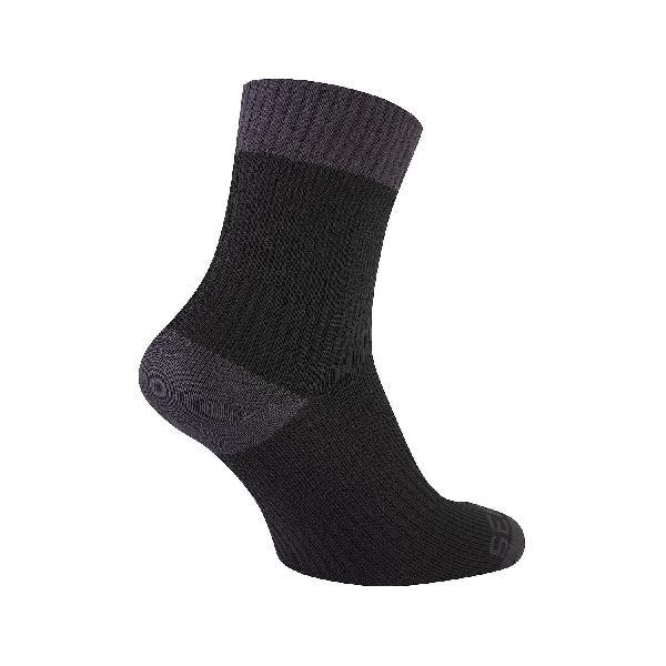 Foto van Sealskinz Wretham waterproof ankle length fietssok zwart unisex
