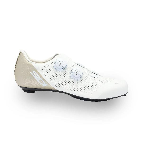 Foto van Sidi Ergo 6 race fietsschoenen wit/goud heren