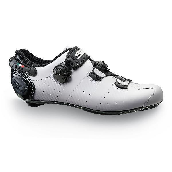 Foto van Sidi Wire 2S race fietsschoenen white/black heren