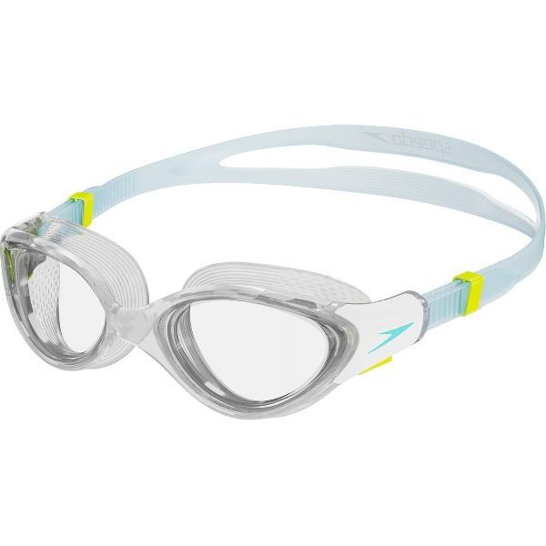 Foto van Speedo Biofuse 2.0 Female Clear/Blauw Dames Zwembril - Maat One Size