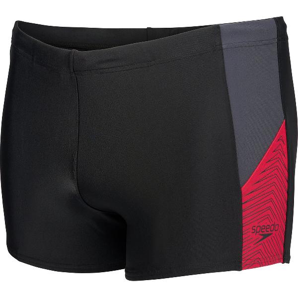 Foto van Speedo Dive Aquashort Heren - Zwart / Rood - maat 4