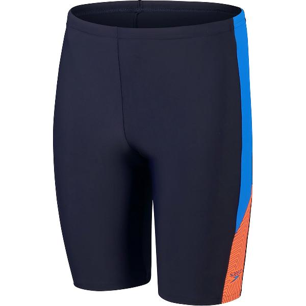 Foto van Speedo Dive Jammer Marine/Blauw Jongens Sportzwembroek - Maat 164