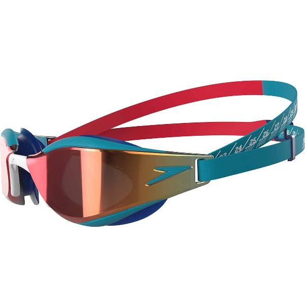 Foto van Speedo Fastskin Hyper Elite Mirror Junior Flame Red/Bolt/White