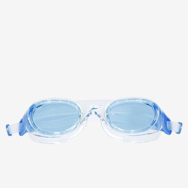 Foto van Speedo Futura Classic Clear/Blauw Unisex Zwembril - Maat One Size