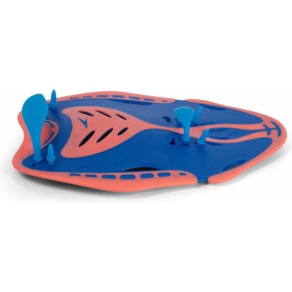 Foto van Speedo - Handpaddles - Power Paddle - Blauw/Oranje - L