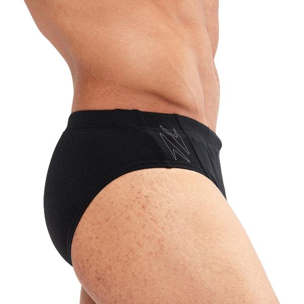 Foto van Speedo Hyper Boom Splice Brief Heren - Zwart / Grijs - maat 7